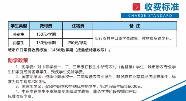 紫金县职业技术学校2023年招生简章