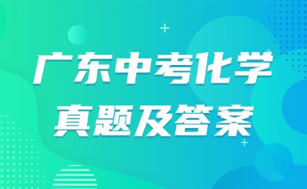 2024年广东中考化学真题及答案